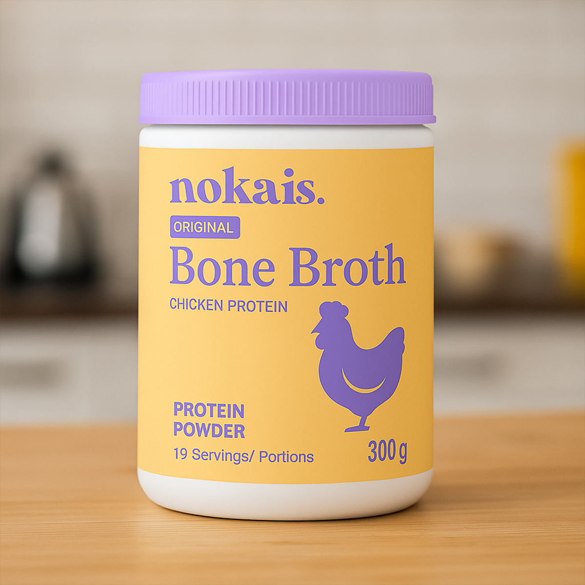 Nokais Chicken Bone Broth Protein Powder